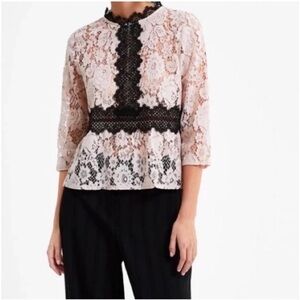 Zara lace top